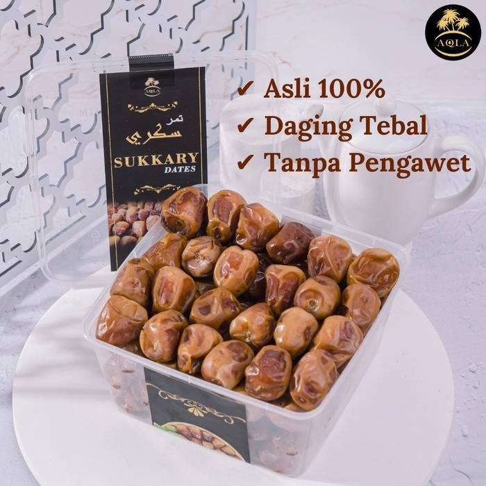 

New Kurma Sukkari (ASLI) - 1 Kg