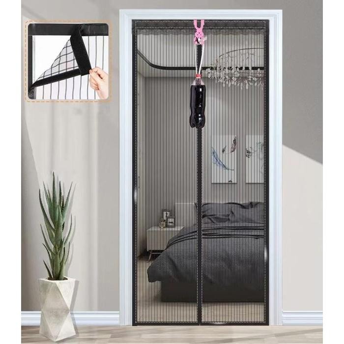 Tirai Pintu Model Magnet Anti Nyamuk Ukuran Besar *