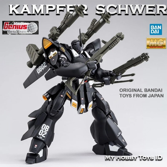 SALE  SALE ACTION FIGURE ROBOT GUNDAM BANDAI PREMIUM KAMPFER SCHWER GUNPLA MG READYY READYY