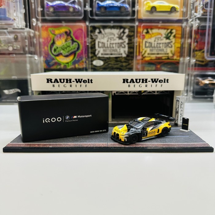 SALE  SALE MINI GT 1:64 BMW M4 GT3 IQOO MOTORSPORT PREMIUM PARTNER READYY READYY