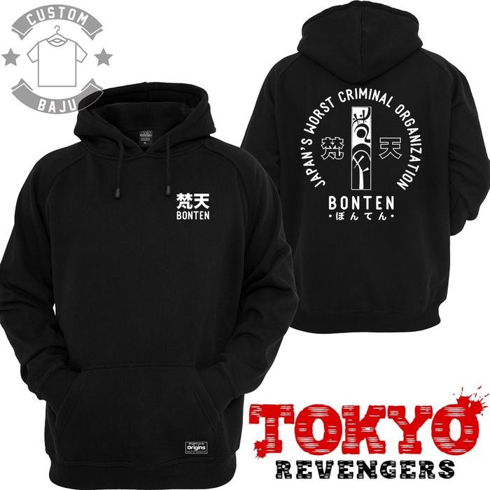PROMO.. SWEATER HOODIE BONTEN UNIFORM ANIME TOKYO REVENGERS 683