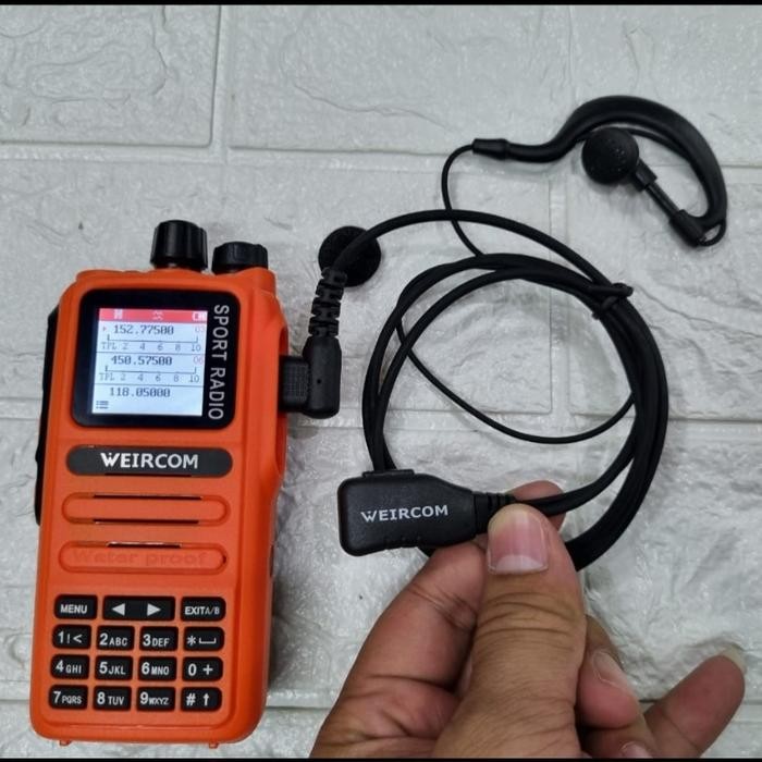 SendToday- Earphone Ht Weircom Wr 88Plus Earset Weircom Wr 88Plus Sport Wr 88