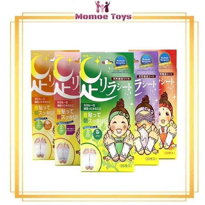 Kinomegumi Foot Detox Patch 30 Sheets - Koyo Kaki Original Japan