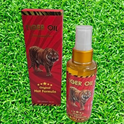 Green Seven se7en Tiger Oil Hot Formula massage Minyak Pijat Urut untuk Nyeri Sendi, Keseleo pegal