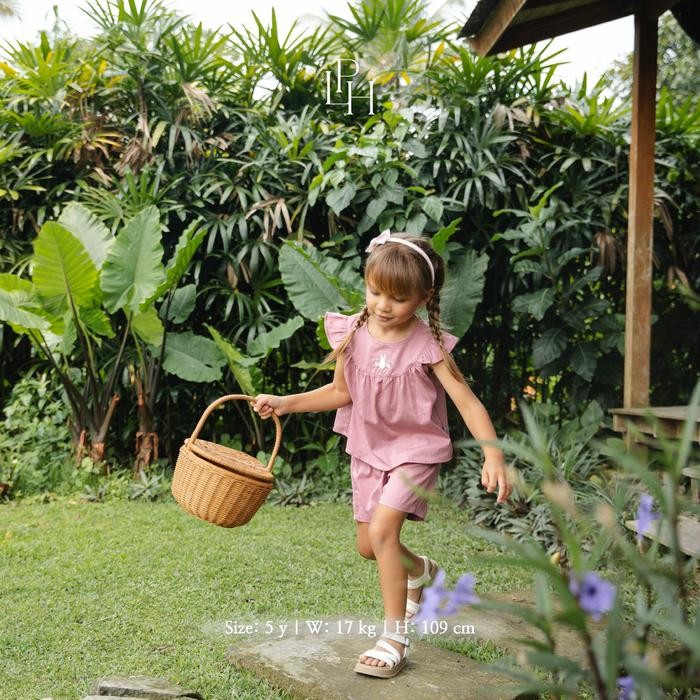 TheKids- Little Palmerhaus - Poppy Attire Set (Setelan Anak Perempuan)