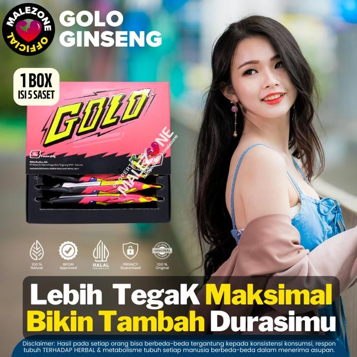 terjaminDiKita- Obat Herbal Golo Ginseng Suplemen Vitalitas Stamina Kuat Pria Original