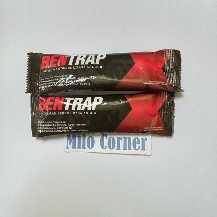 terjaminDiKita- Bentrap baru jual per sachet suplemen herbal stamina pria original