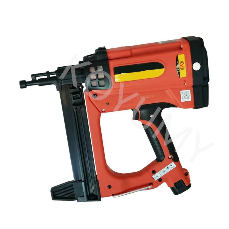 GSR40A Pneumatic Nail Gun Rechargeable Lithium Battery Nail Gun Hydropower Woodworking Steel Nailer 