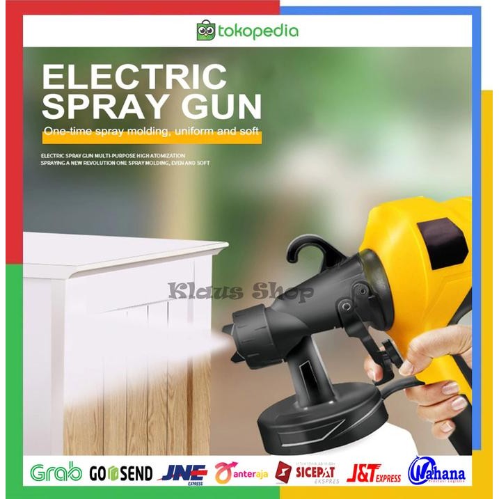 Mesin Alat Semprot Cat Kompresor Listrik Elektrik Spray Gun Portable Terlaris