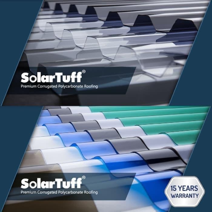 Solartuff Atap Polycaonate Tipe Greca/Roma *