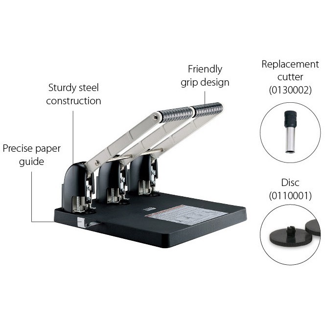 

POWER PUNCH 3 LUBANG/ 3 HOLES POWER PUNCH KW-TRIO 9. DIAMETER 7 MM. MADE IN TAIWAN