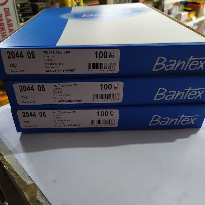 

Ready- Pp Pockets Bantex Folio 2044