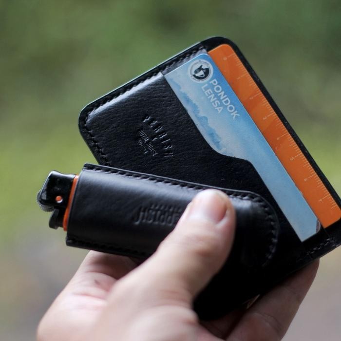 

LANGSUNG DIPROSES custom order card holder kulit asli handmade