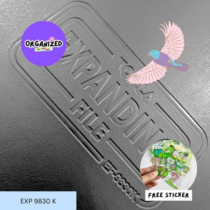 

Ready- Topla Expanding File Kulit 13 Slot F4 / Map Expanding File Kulit Folio / Map Harmonika F4 /