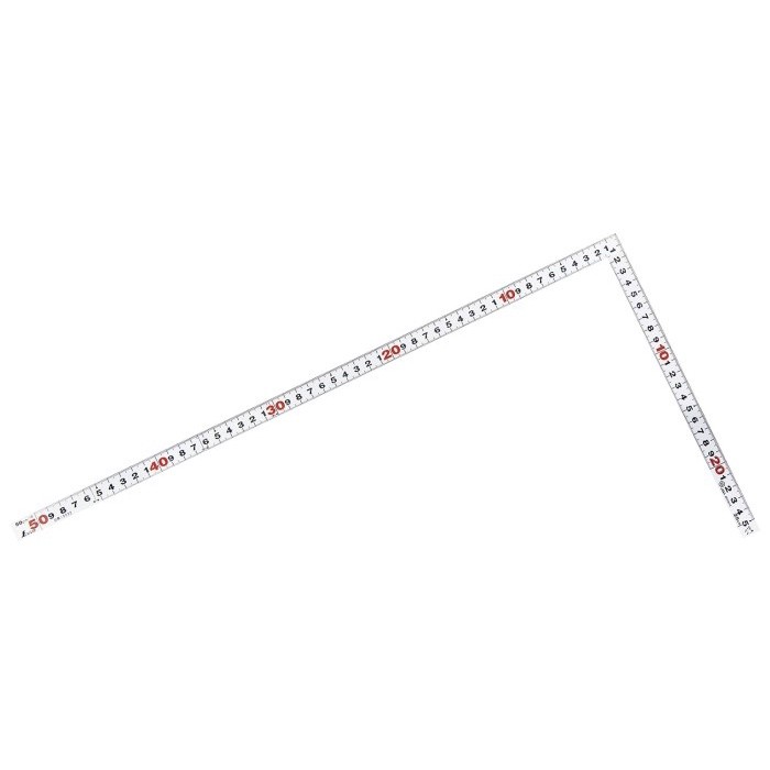 

SHINWA 10032 Penggaris 50 x 25 cm Curved Scale Same Front and Back