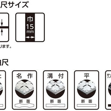 

SHINWA 12437 Penggaris 15cm Caenter Square Stopper 15 cm