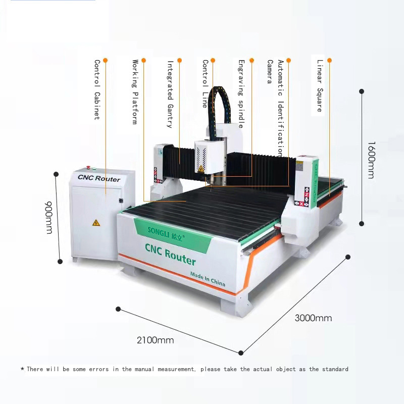 1325 wood cnc router Carving Machine with press wheel cnc router woodworking machinery cnc wood rout
