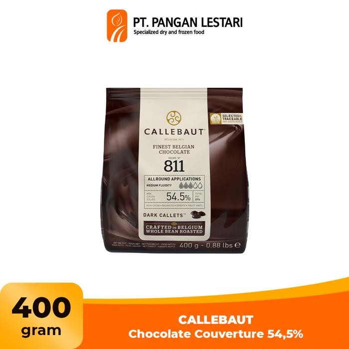 

InstanTanyadulu- CALLEBAUT 811 Chocolate Couverture 54,5% 400 gr