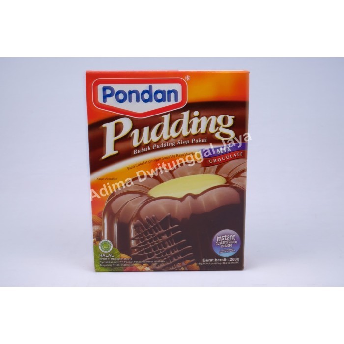 

InstanTanyadulu- Pondan Pudding Chocolate / Pondan Pudding Cokelat 200 gr