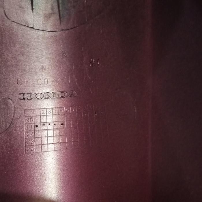 spakbor depan scoopy new k2f merah dof original slebor depan scopy ori