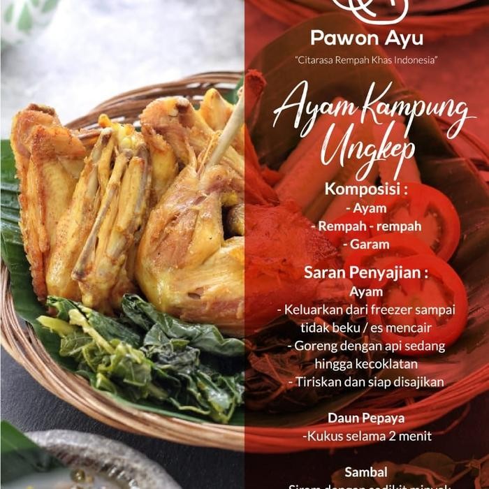 

AYAM KAMPUNG UNGKEP KERTASURA BY PAWON AYU