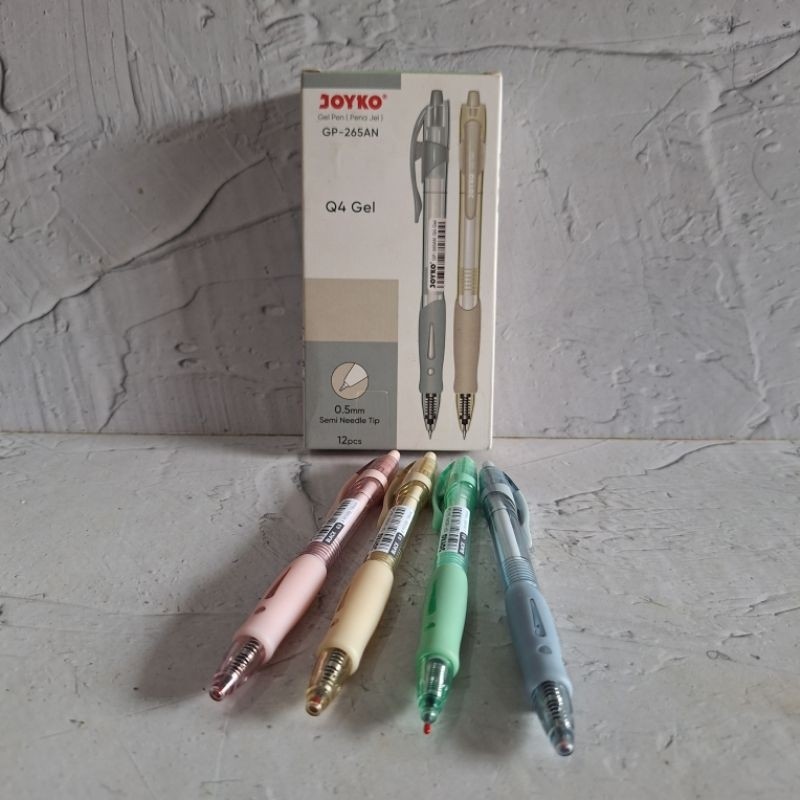 

(12 Pcs) Pen QGel Gp-265AN/BN