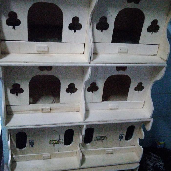 kandang burung dara 2 pintu terbaru