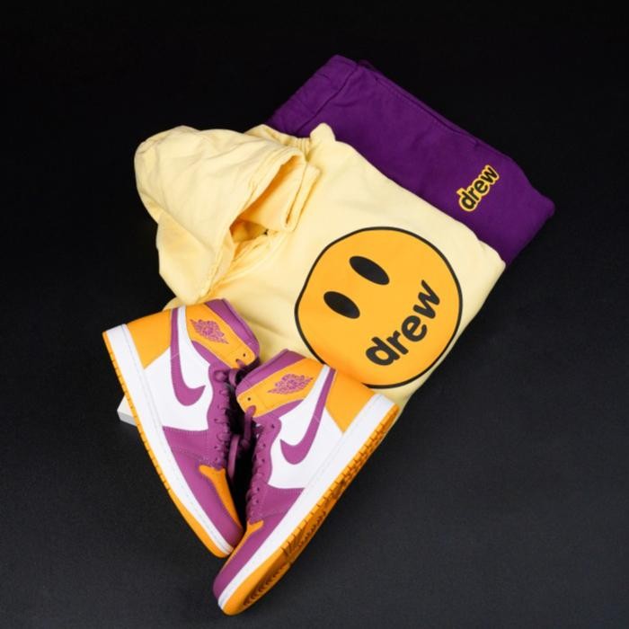 Drew House Deconstructed Mascot Hoodie Dusty Rose 100% Original