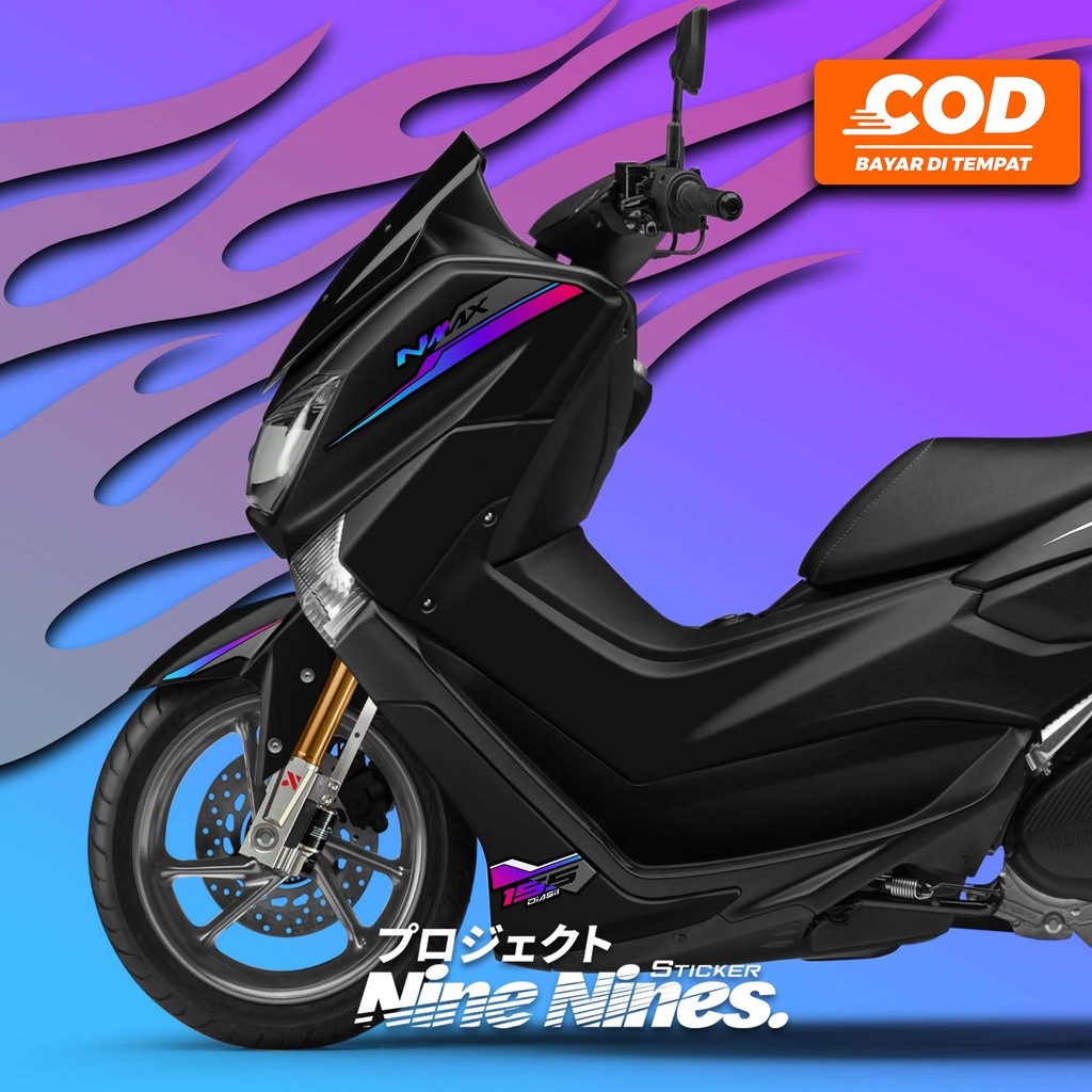STRIPING STIKER NMAX 155 OLD CUTTING STICKER NMAX OLD - AKSESORIS MOTOR STIKER YAMAHA NMAX NEW