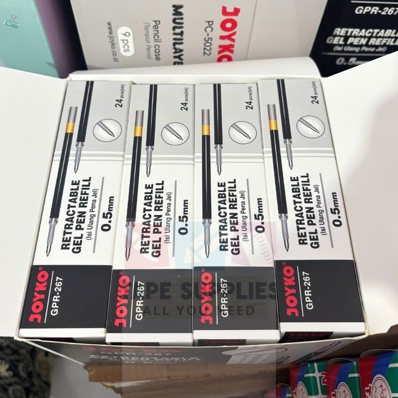 Refill Pulpen GPR-267 / Isi ulang Pulpen Gel 265/265NT 1 Pack (24 Pcs)
