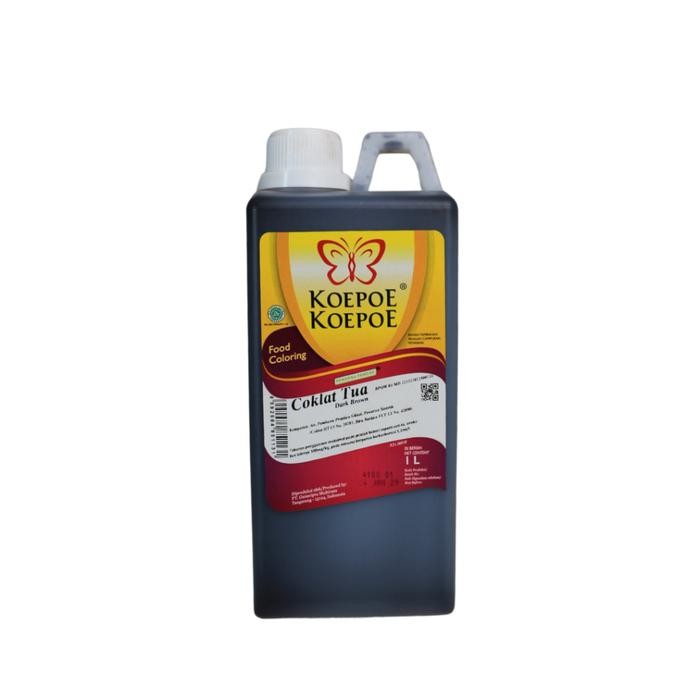 

InstanTanyadulu- Koepoe Koepoe Pewarna Kopi Coklat 1Liter Pewarna Coklat Tua 1L