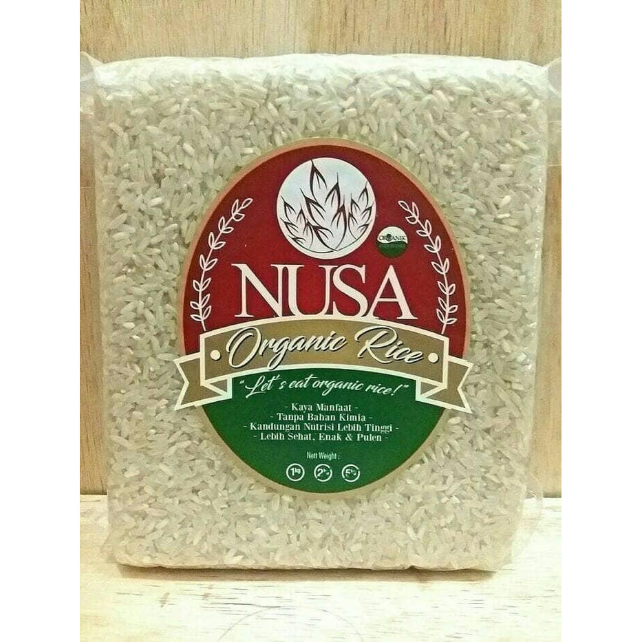 

InstanTanyadulu- BERAS PUTIH LONG GRAIN ORGANIK NUSA (low IG) 5kg