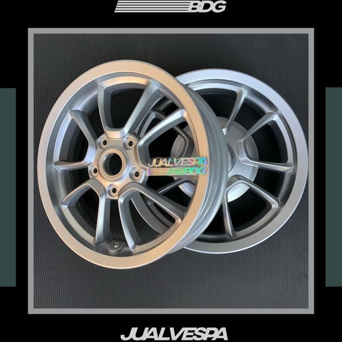 Velg Original Vespa Primavera Yacht Silver Sprint S Lx Ring 12 Piaggio