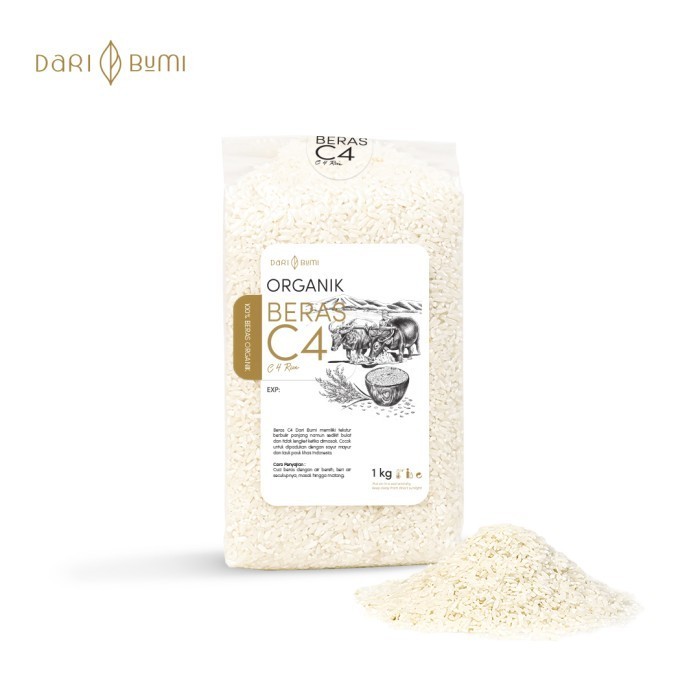 

InstanTanyadulu- Beras C4 Organik 1 Kg daribumi Premium Pure Organic