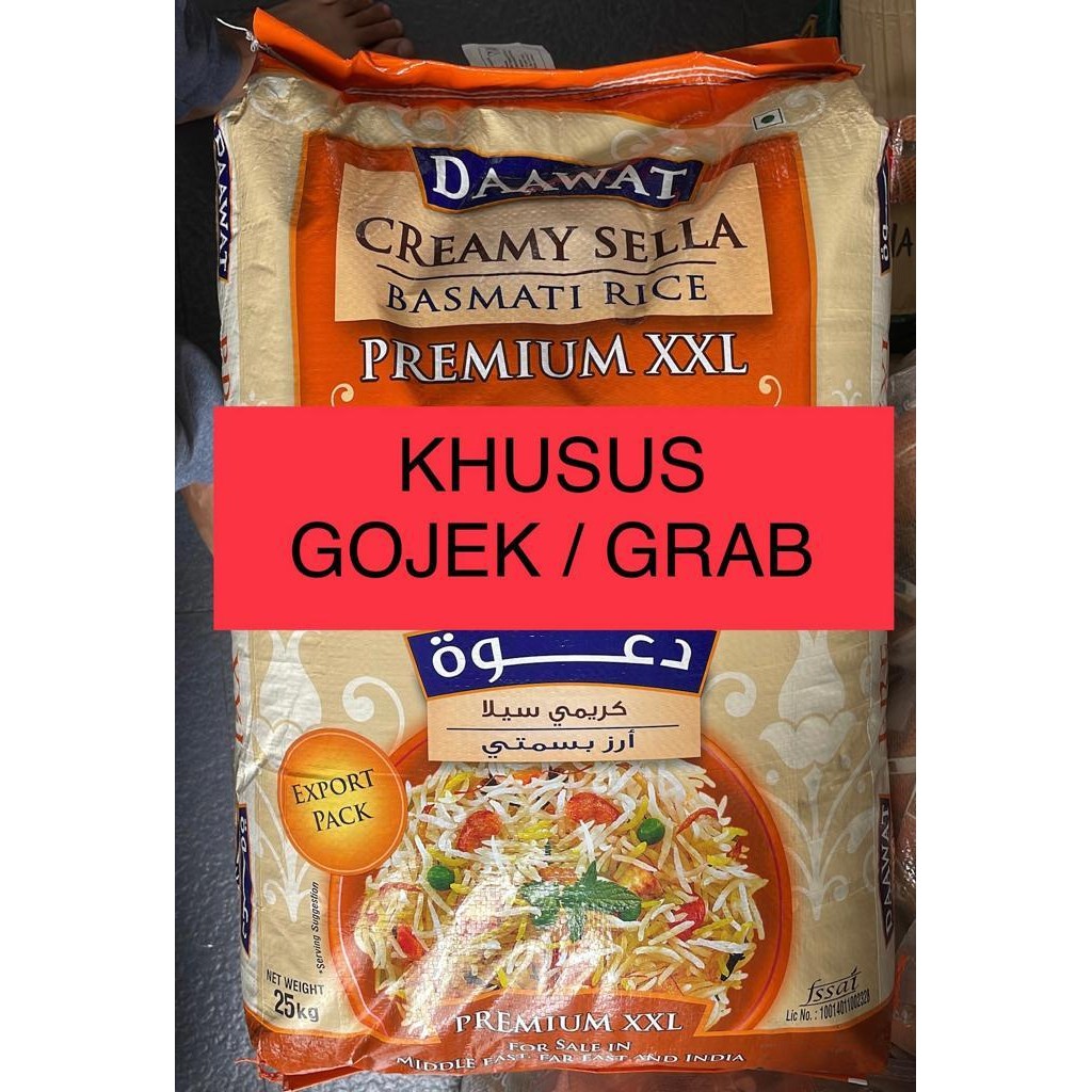 

InstanTanyadulu- LINK KHUSUS GOJEK / GRAB INSTAN Beras Basmati DAAWAT 25 KG ORIGINAL