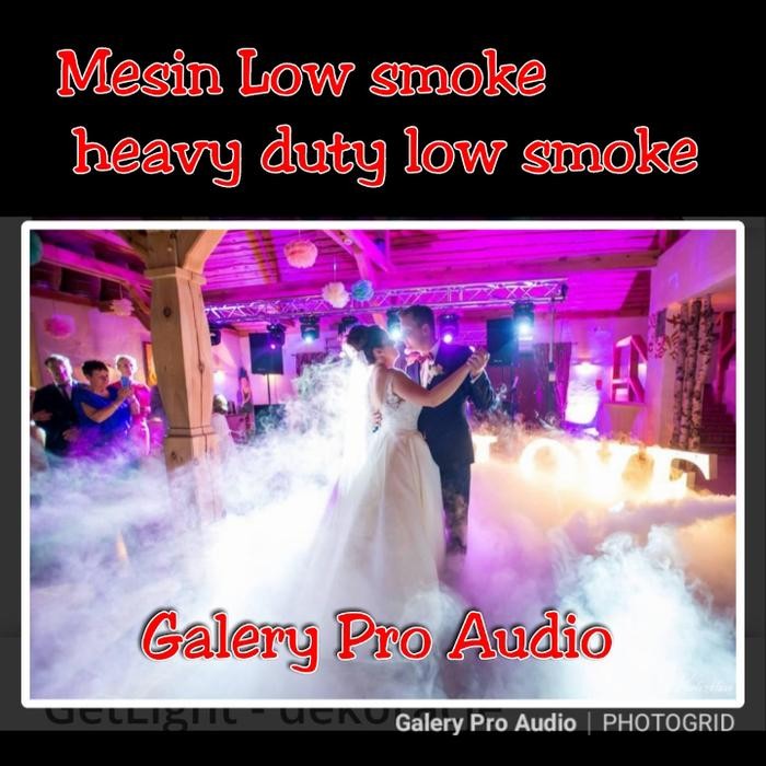 Mesin Dry Es / Mesin Low Smoke Asap Di Alas Lantai Gak Naik 1200Watt