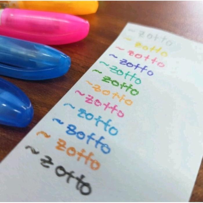 

ID PULPEN GEL WARNA GLITTER / GLITTER PEN 12 WARNA