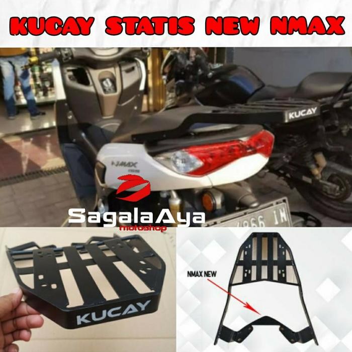 TERMURAH - Top bracket kucay statis yamaha new nmax 2020 2021 breket box motor