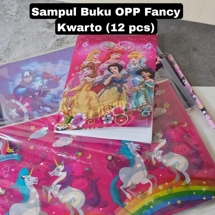 

ID UF SAMPUL BUKU OPP FANCY KWARTO(12PC)