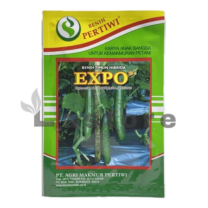 Thinkerbelllll Benih Timun Hibrida - Timun Jepang Expo - 10 Gram Benih Pertiwi