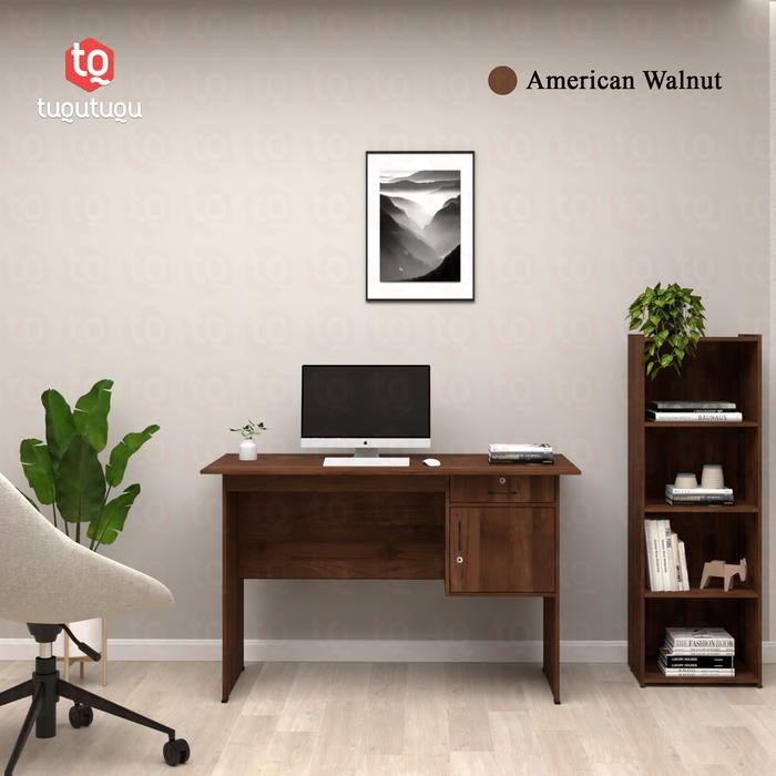 SET 3 Meja Tulis / Meja Kerja / Meja Kantor + Kursi