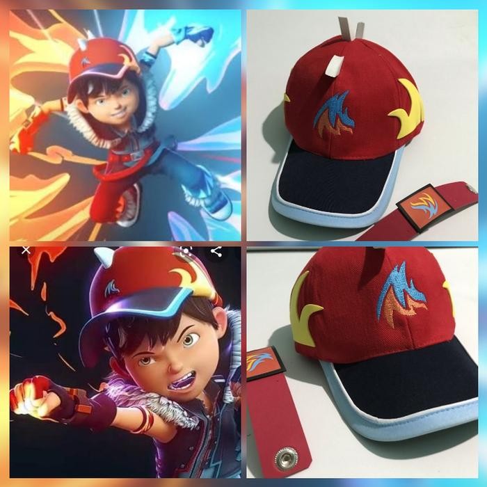 PROMO TOPI BOBOIBOY SUPRA +BOBOIBOY FROST FIRE MURAH