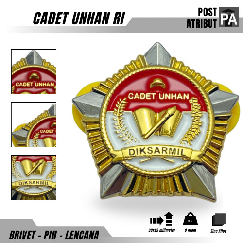BREVET CADET UNHAN RI LUXURY/ BREVET CADET LUXURY/ ATRIBUT UNHAN RI/ ATRIBUT LUXURY/ POST ATRIBUT