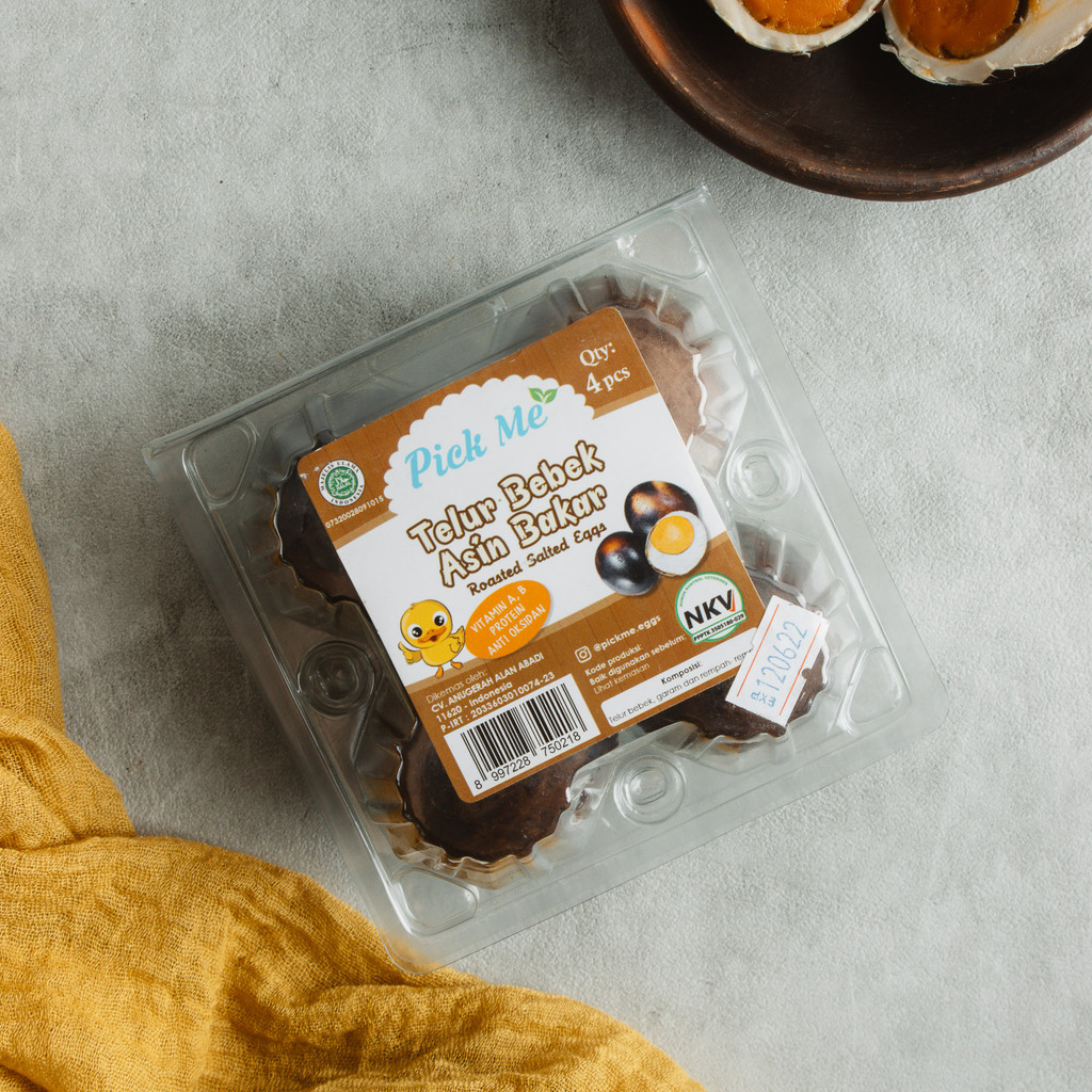 

Pick Me Telur Asin Bakar Asin Bakar 250 gram