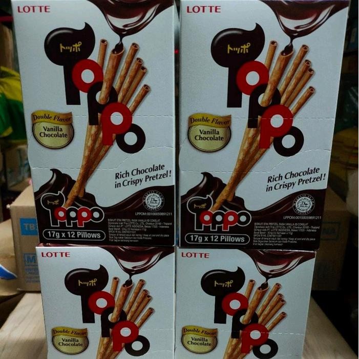 

LOTTE TOPPO STIK COKLAT 2BOX [24PCS] EXP JAN 2026