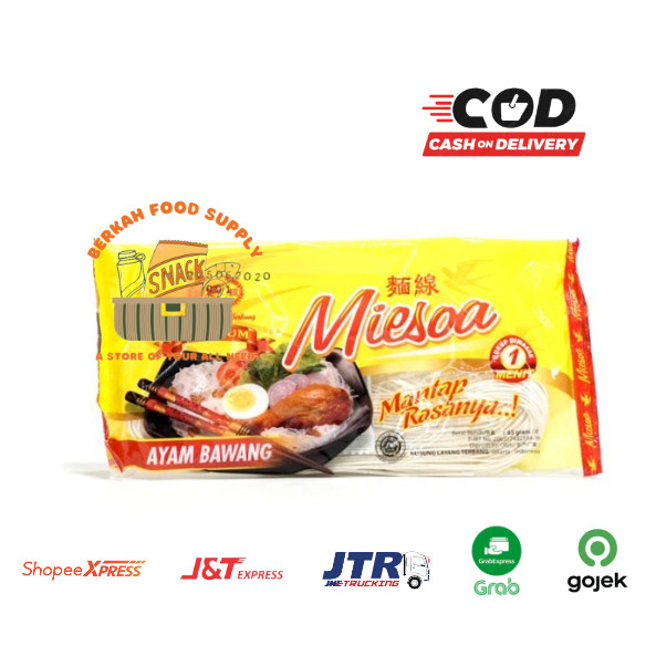

Miesoa Instant Burung Layang Terbang / Miesua / Misoa instant / Misua Cap Burung Layang Terbang Ayam Bawang HALAL 65gr