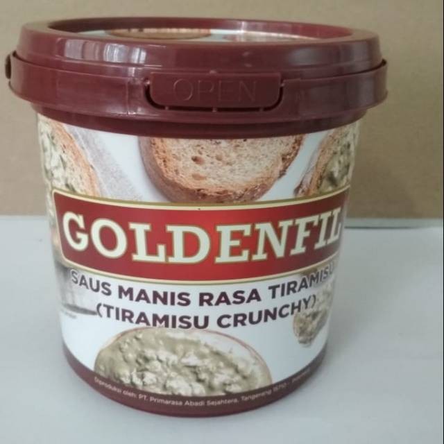 

GOLDENFIL Tiramisu Crunchy 1kg PROMO!!! HALAL
