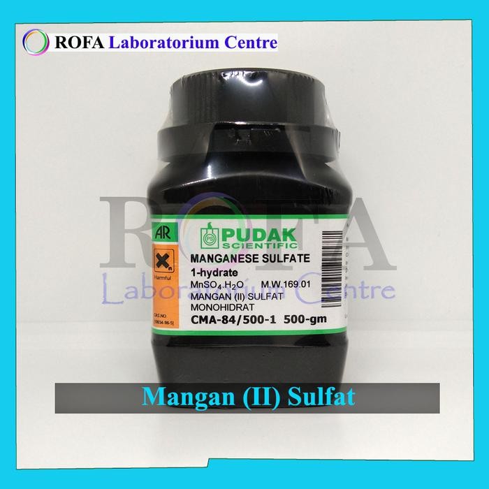 Mangan (II) Sulfat / Manganese Sulfate / MnSO4.H2O 250 Gram Kode 1052