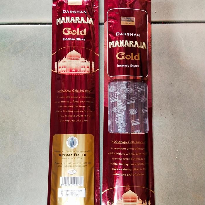 Hio India Maharaja Gold isi 50batang / Hio Darshan Maharaja Gold