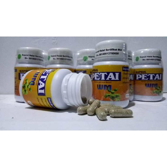 

Petai / Pete Tersedia Kapsul Pete Isi 50 Kapsul *